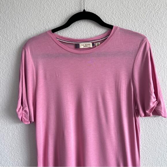Ted Baker London Pink Open Sleeve Tee - Picture 2 of 13